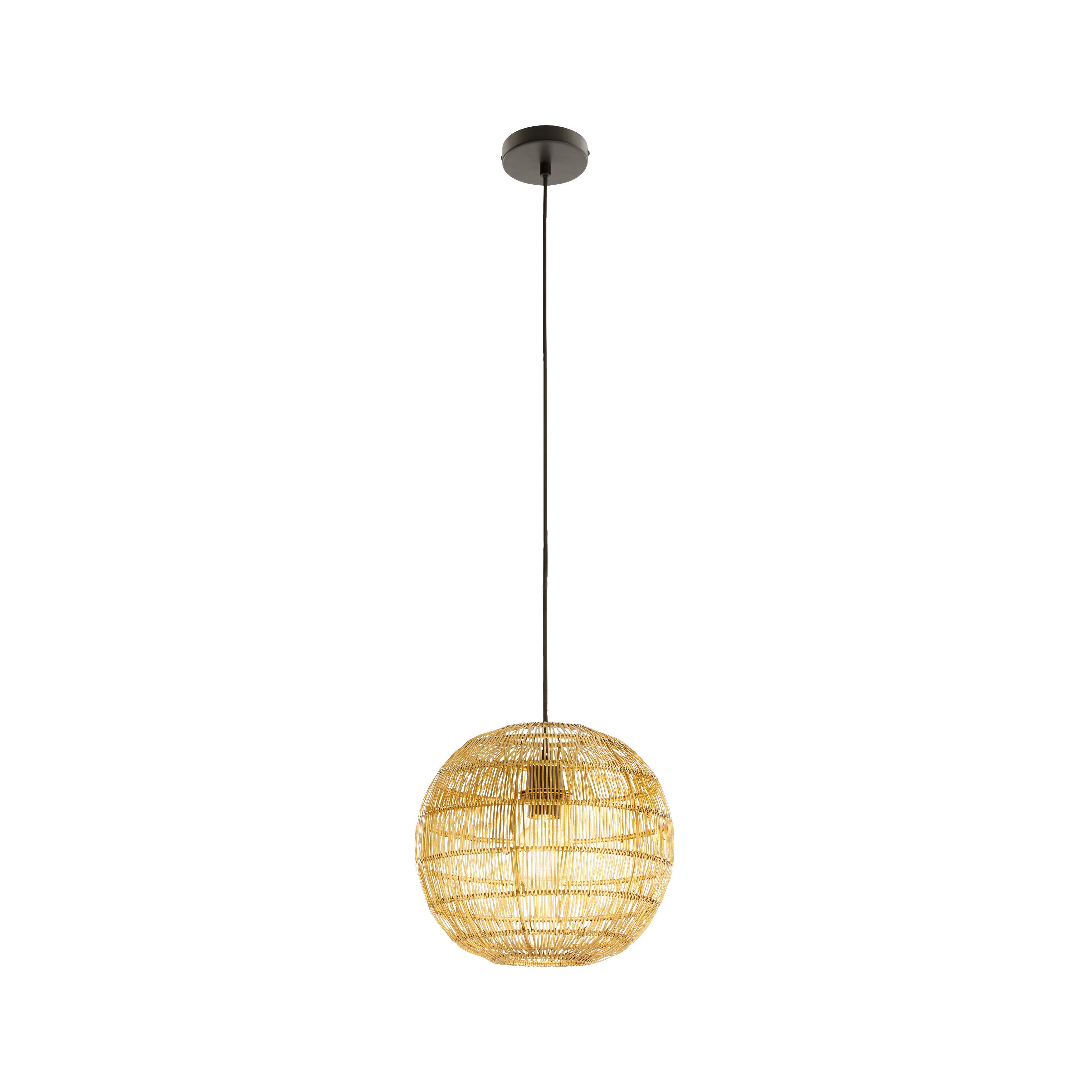 LAMPA WISZĄCA EVELYN - kolor złoty, Modern, metal (31/150cm) - Bessagi Home