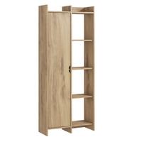 REGAL OFFER BÜCHERREGAL - Grau, Design, Holzwerkstoff (70/180/30cm) - Livetastic