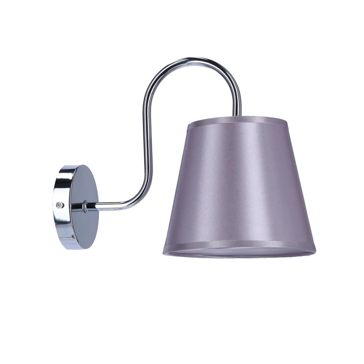 Zidna Svjetiljka Luk - boje kroma, Basics, metal/plastika (22/15/21cm)