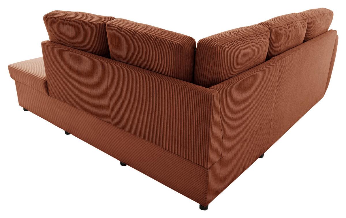 Coltar TOULOUSE - teracotă, Trend, lemn/metal (224/206cm)