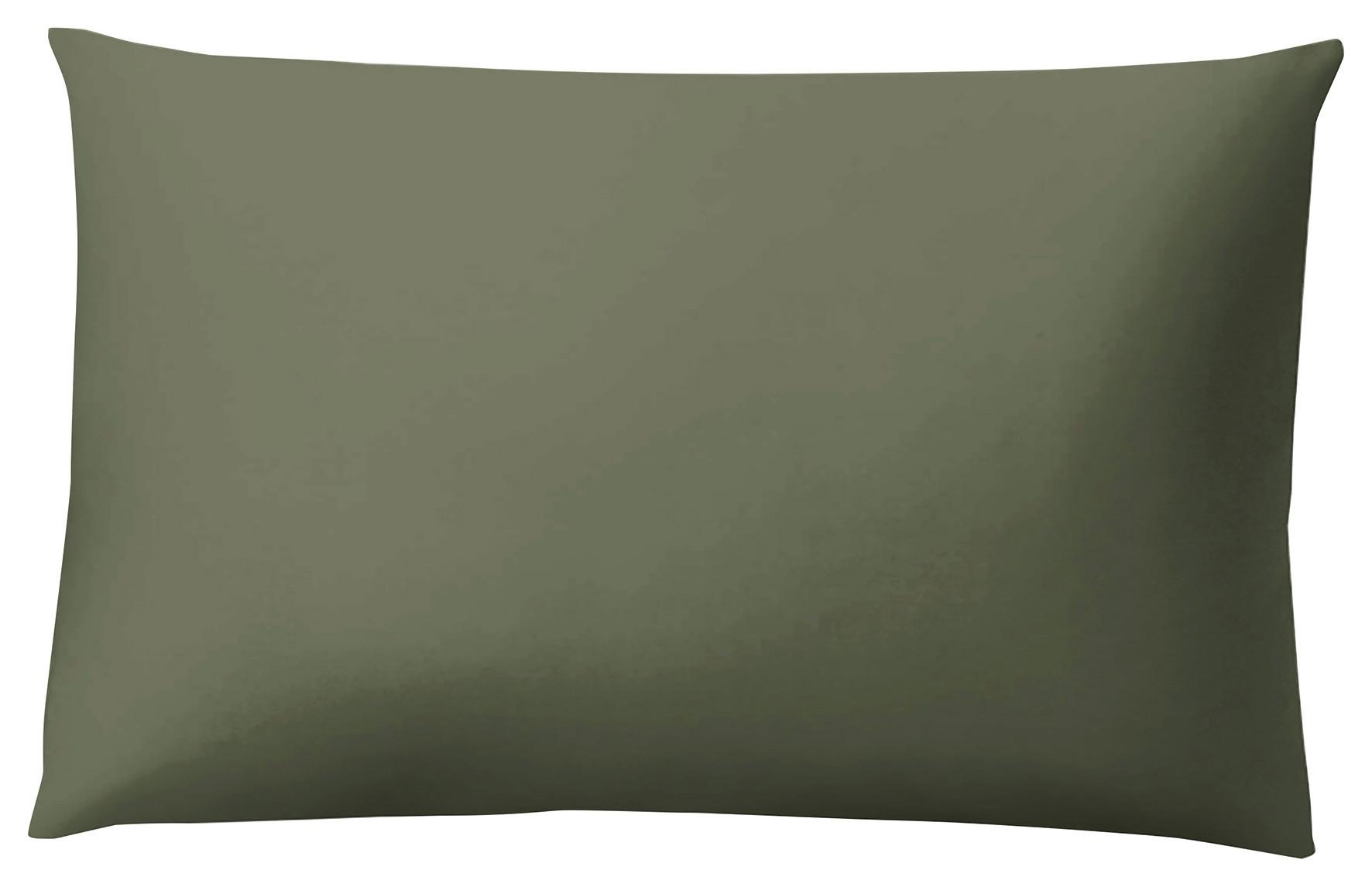 KOPFKISSENBEZUG MARYS - Olivgrün, Modern, Textil (65/100cm) - Mary's