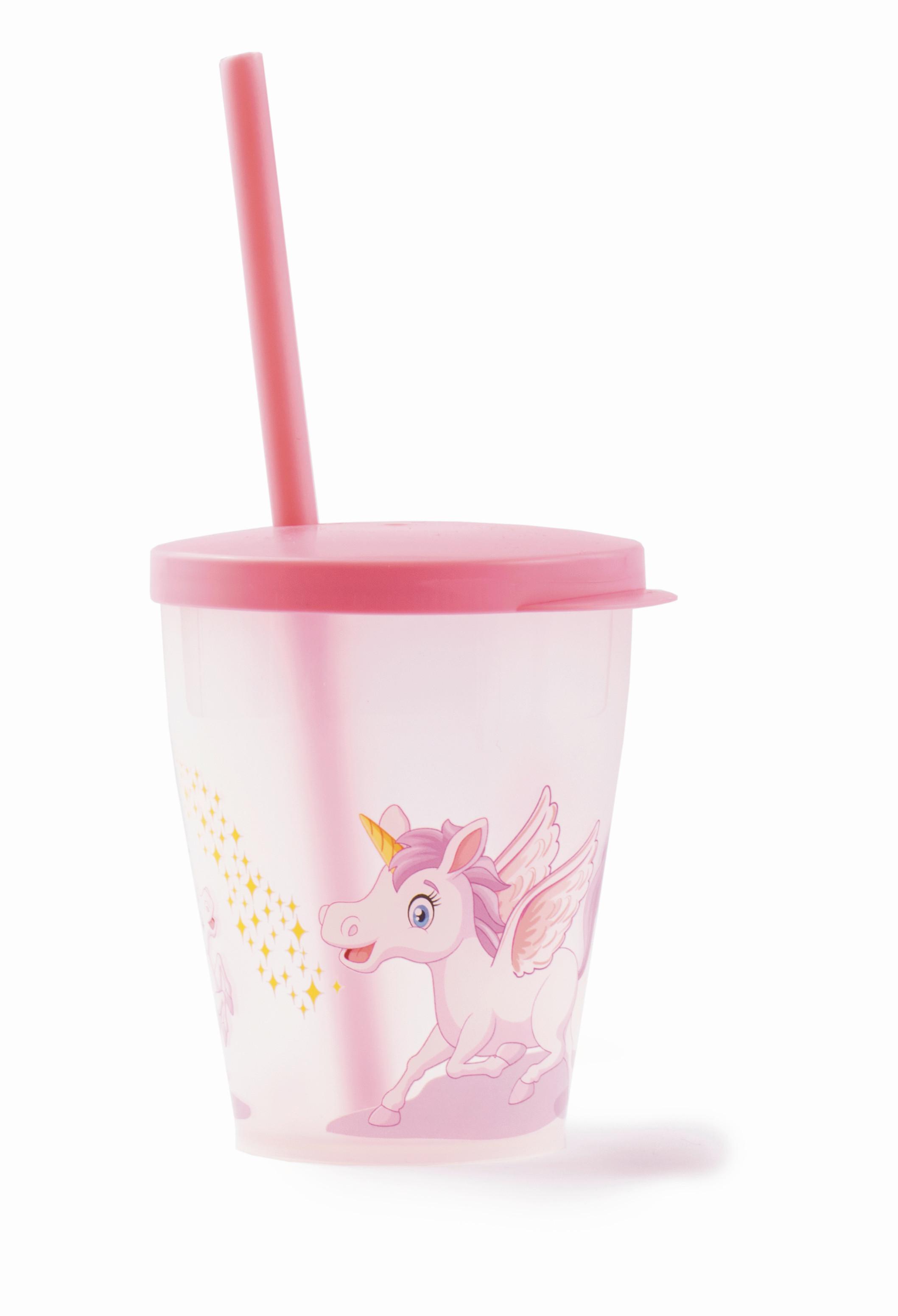 MUGG KIDS - ljusrosa, Klassisk, plast (8,3/10,4cm) - Mömax