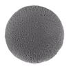 Sitzkissen Flauschi Grau Ø ca. 35cm - Grau (35/3cm) - Mömax