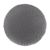 Sitzkissen Flauschi Grau Ø ca. 35cm - Grau (35/3cm) - Mömax