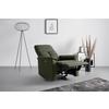 RELAXFÅTÖLJ LEWIS - grön/svart, Modern, metall/trä (81/108/94cm) - Mömax