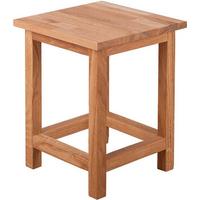 GARTENHOCKER Eichefarben H: 40 cm - Eichefarben, Basics, Holz (30/40/30cm) - Gardenson