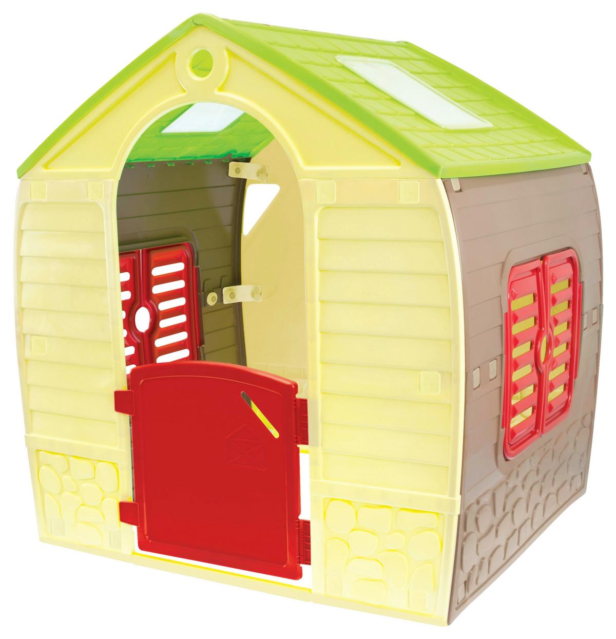 Spielhaus Happy House Multicolor - Multicolor, KONVENTIONELL, Kunststoff (102/108/88cm)
