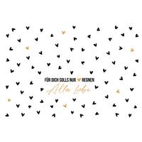 Glückwunschkarte Edelschwarz Multicolor - Basics, Papier (18/13cm)