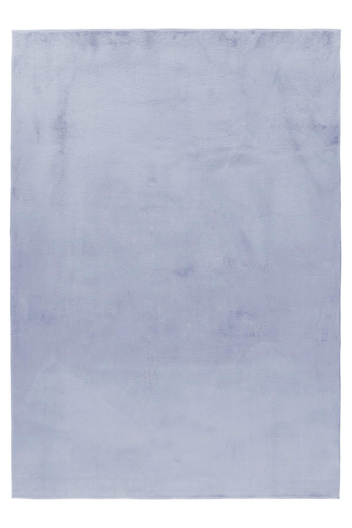 Hochflorteppich Pouffy Silberfarben ca. 200x290cm - Silberfarben, Basics, Textil (200/290cm)