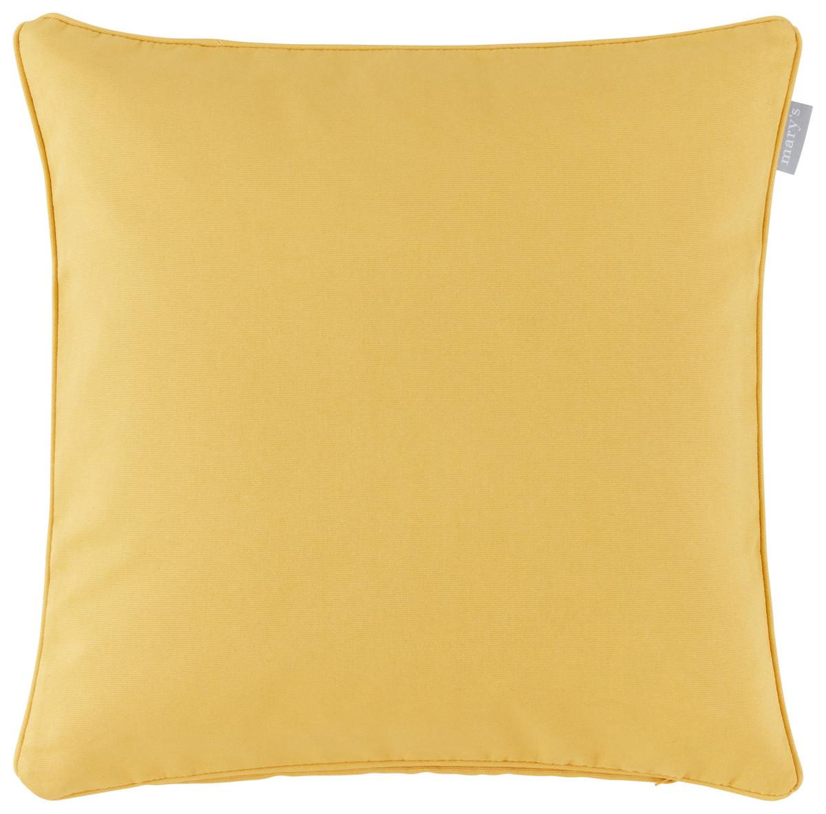 Kissenhülle Steffi in Gelb ca. 40x40cm - Gelb, Textil (40/40cm) - Mary's
