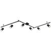 Strahler Robby max. 35 Watt - Schwarz, Design, Metall (180/10/18,5cm) - Globo