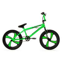 BMX Freestyle 20" 522B - Schwarz/Grün, Basics, Metall - Atrigo
