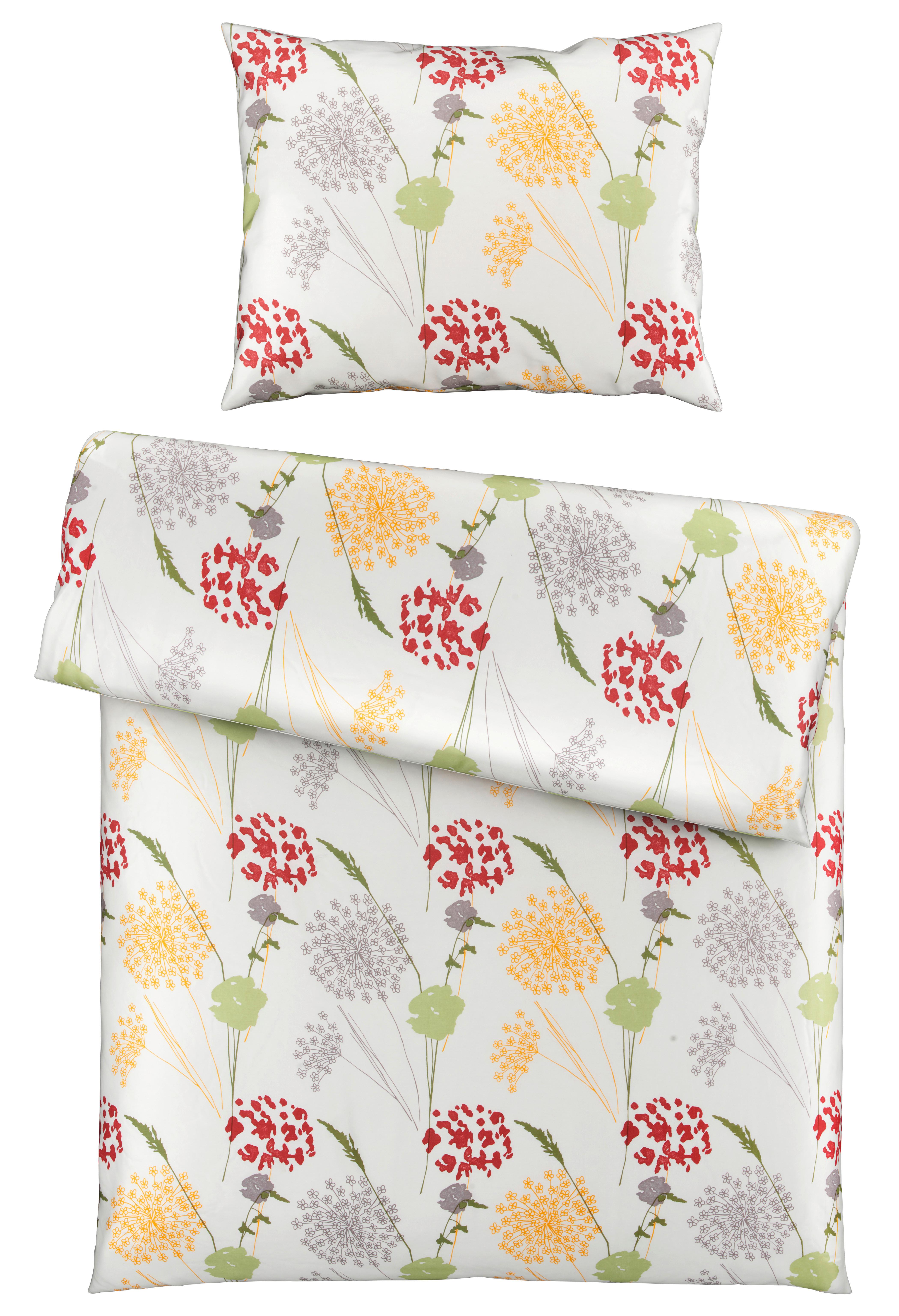 Bettwäsche Bio Eva Design Ca. 160x210cm - Gelb, Modern, Textil (160/210cm) - ecoTree