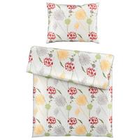 Bettwäsche Bio Eva Design Ca. 160x210cm - Gelb, Modern, Textil (160/210cm) - ecoTree