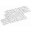 PATIN EN FEUTRE THOMAS -BASED- -EXT- -KMA- - blanc, KONVENTIONELL - Based