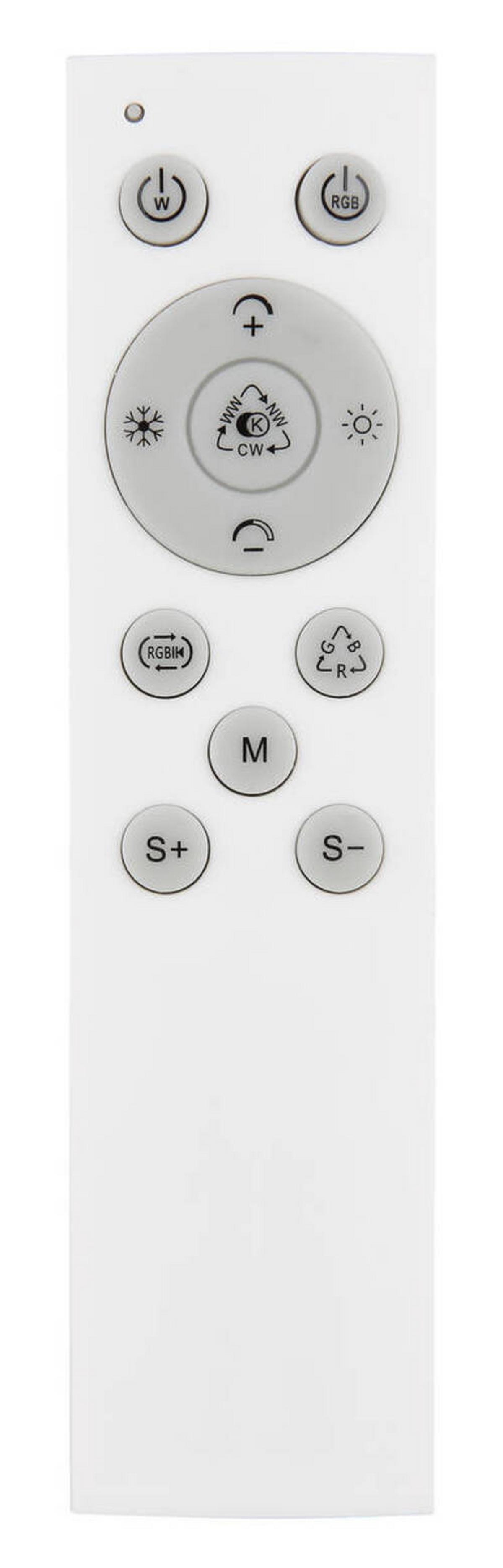 LED-Deckenleuchte Jacky Schwarz/Dunkelbraun max.40Watt - Dunkelbraun/Opal, Design, Holzwerkstoff/Kunststoff (85,5/55/10cm) - Globo