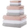 SERVIETTE LUISE - blanc, KONVENTIONELL, textile (50/100cm) - Modern Living