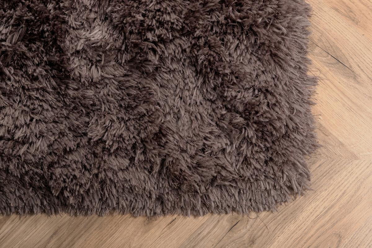 HOCHFLORTEPPICH GRACE - Braun, LIFESTYLE, Textil (200/300cm) - P & B