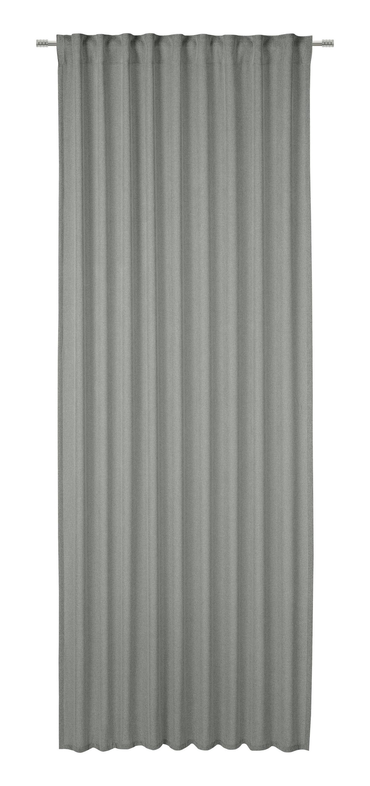 Gotova Zavjesa "ben" Ben - srebrne boje, Moderno, tekstil (135/245cm) - Modern Living