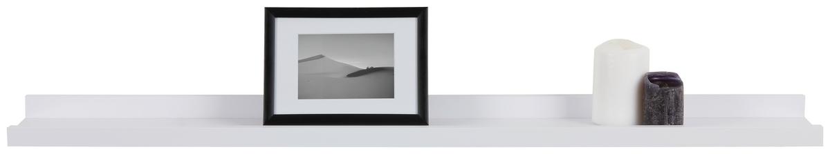 Zidna Polica Armerina - drvni materijal (80/3,5/10cm) - Modern Living