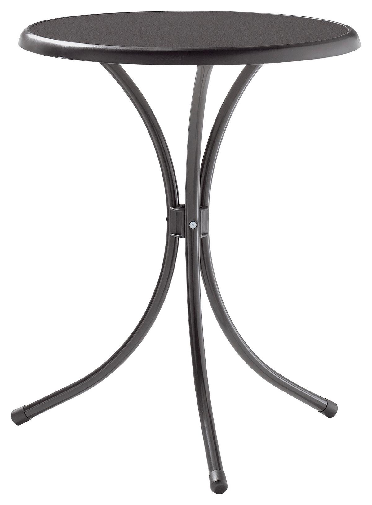 GARTENTISCH 487946 - Grau, MODERN, Holzwerkstoff/Metall (60/60/72cm) - Sieger