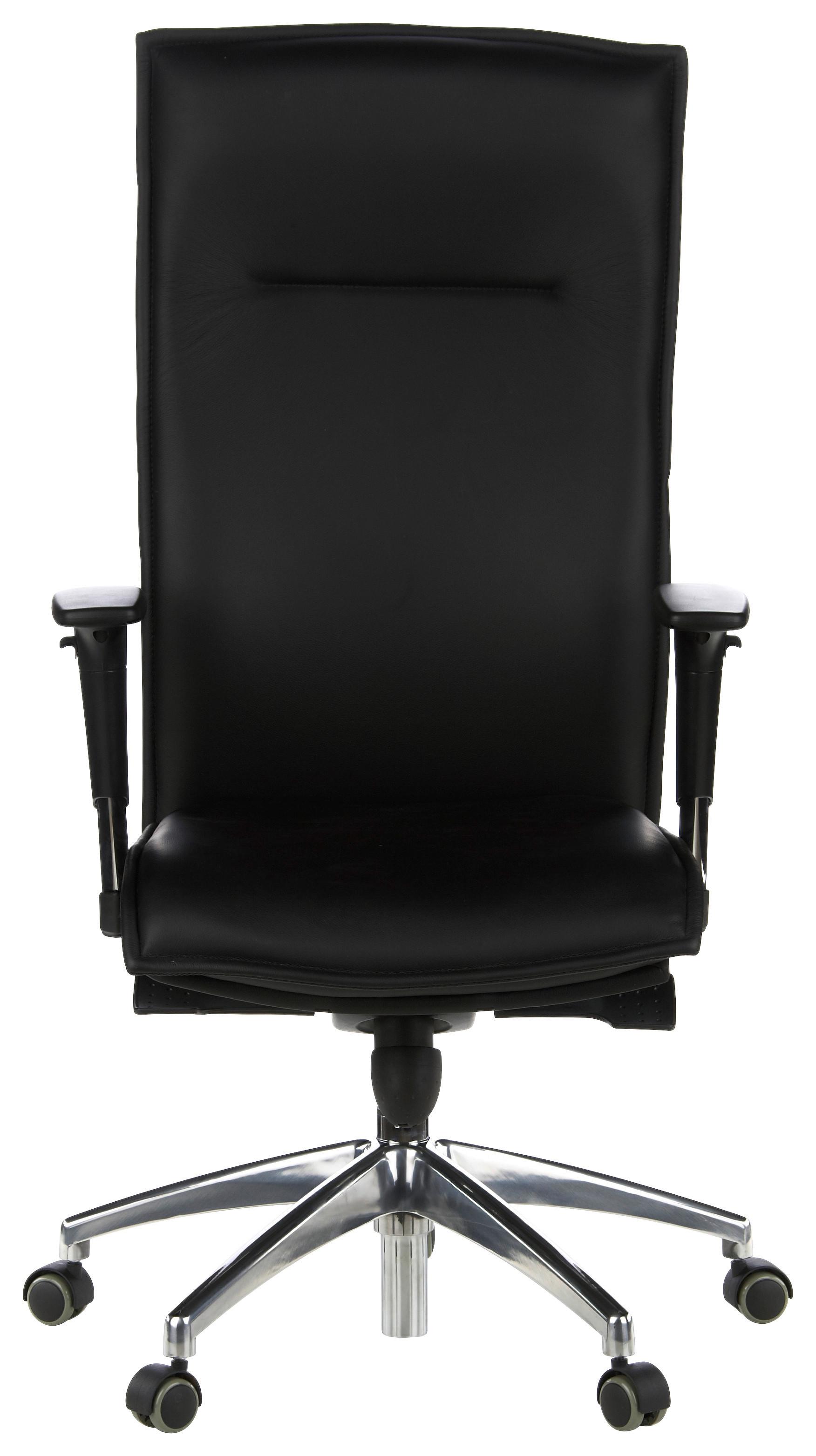 Vrtljiv Stol Murano 20, Črna - črna/barve aluminija, Moderno, kovina/umetna masa (59/133/52cm) - MID.YOU
