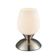 Tischleuchte Cup, max. 40 Watt - Weiß, MODERN, Glas/Metall (12,5/22,6cm) - MÖMAX modern living