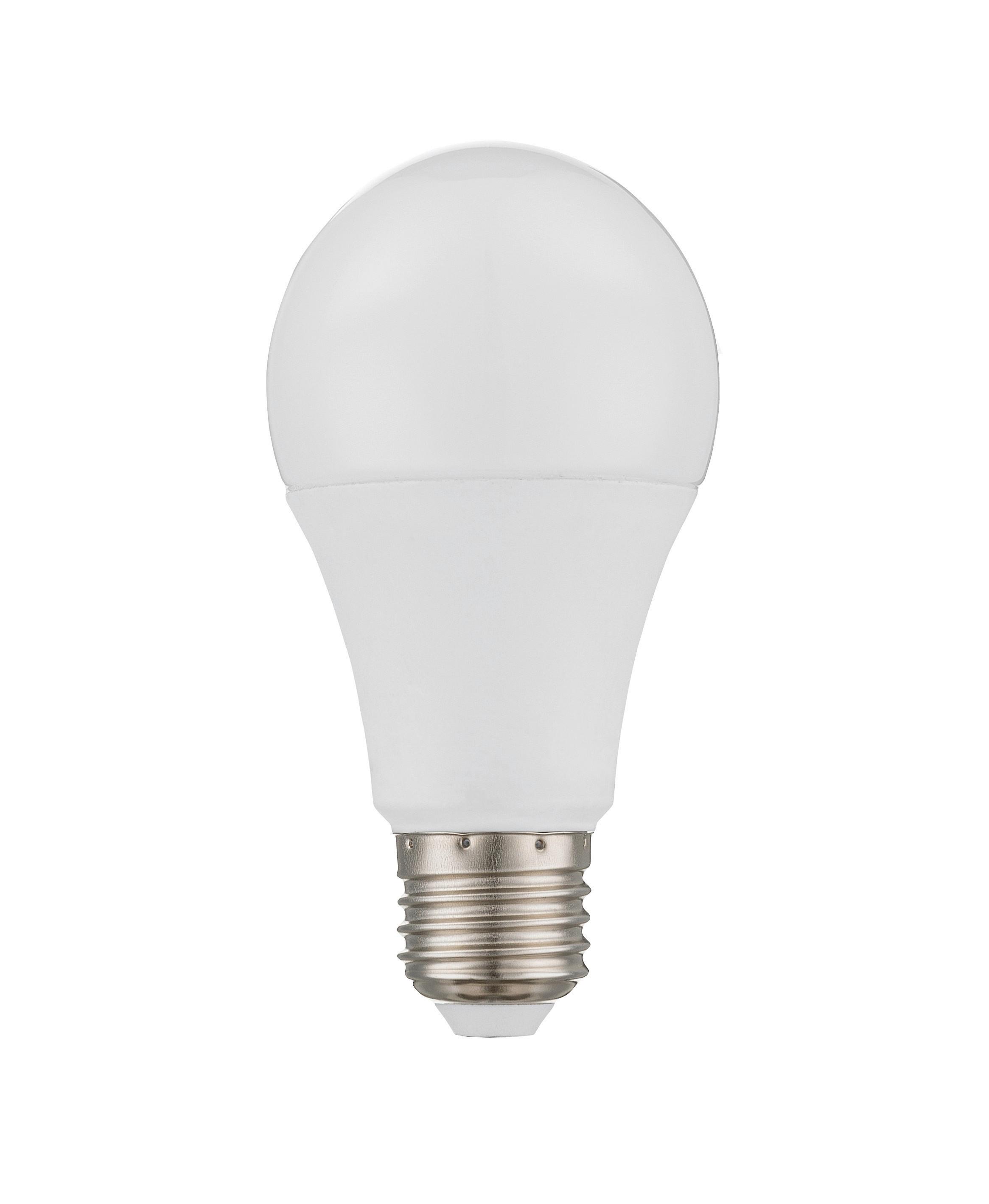 Led Fényforrás 9w E27 - opál, műanyag (6/10,5cm)
