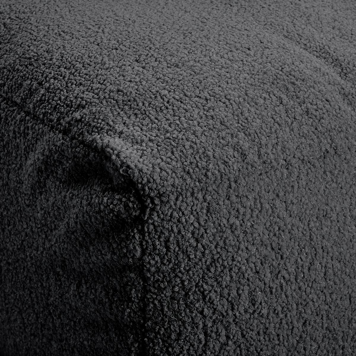 Modul Sofaelement Bloom Ecke Dunkelgrau - Dunkelgrau, Trend, Textil (115/70/115cm) - Livetastic