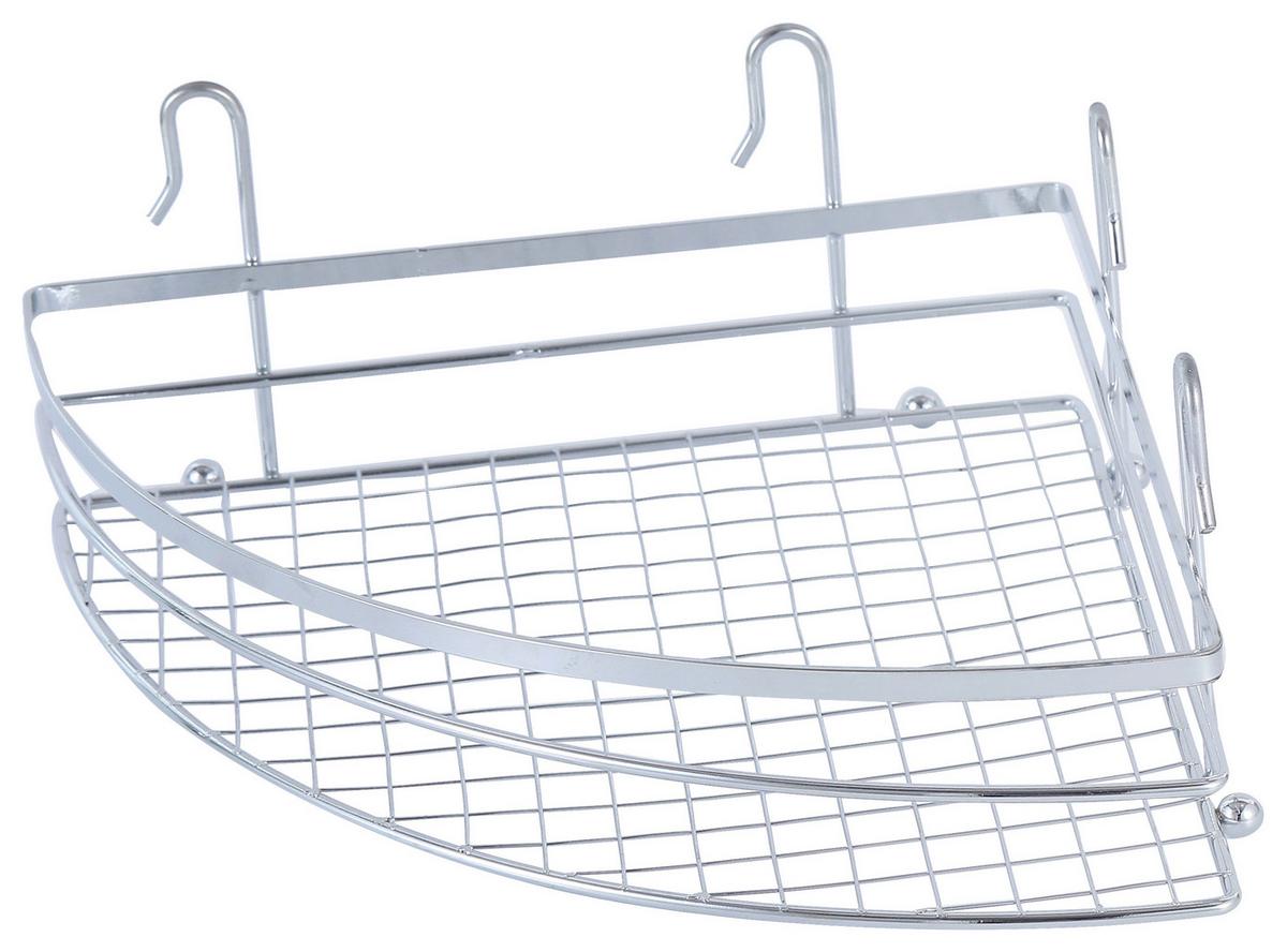 Regal Za Tuš Nizza - boje kroma, Konvencionalno, metal (27,5/8,5/20cm) - Ondega