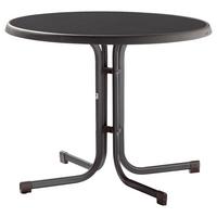 GARTENTISCH 487958 - Grau, MODERN, Holzwerkstoff/Metall (86/86/72cm) - Sieger