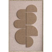 BILD FELTRO-2-C-80X120-AKVELT-BAKBL - Beige/Naturfarben, Basics, Holz/Kunststoff (80/120/10cm)