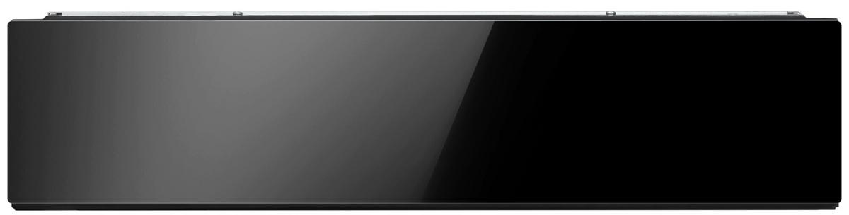 Wärmeschublade WS241600S schwarz Glas - Schwarz, Glas (55,4/14,1/54,1cm) - Amica