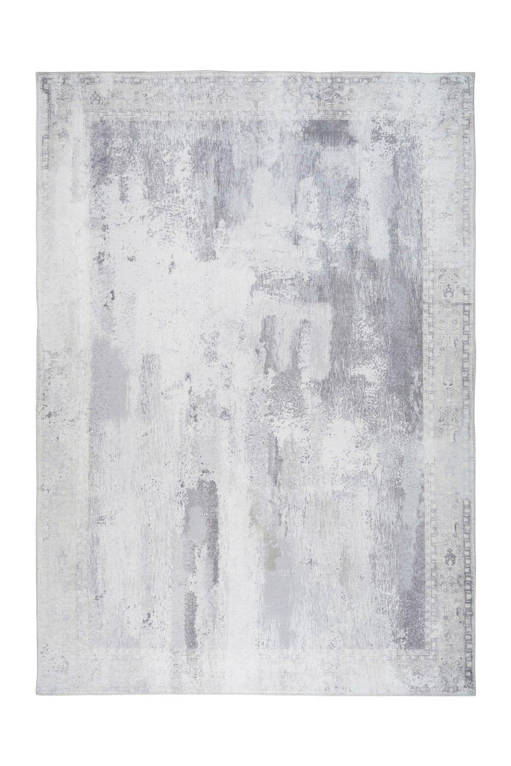 Flachwebeteppich Galaxy 1525 Grau - Grau, Basics, Textil (170/240cm) - Kayoom