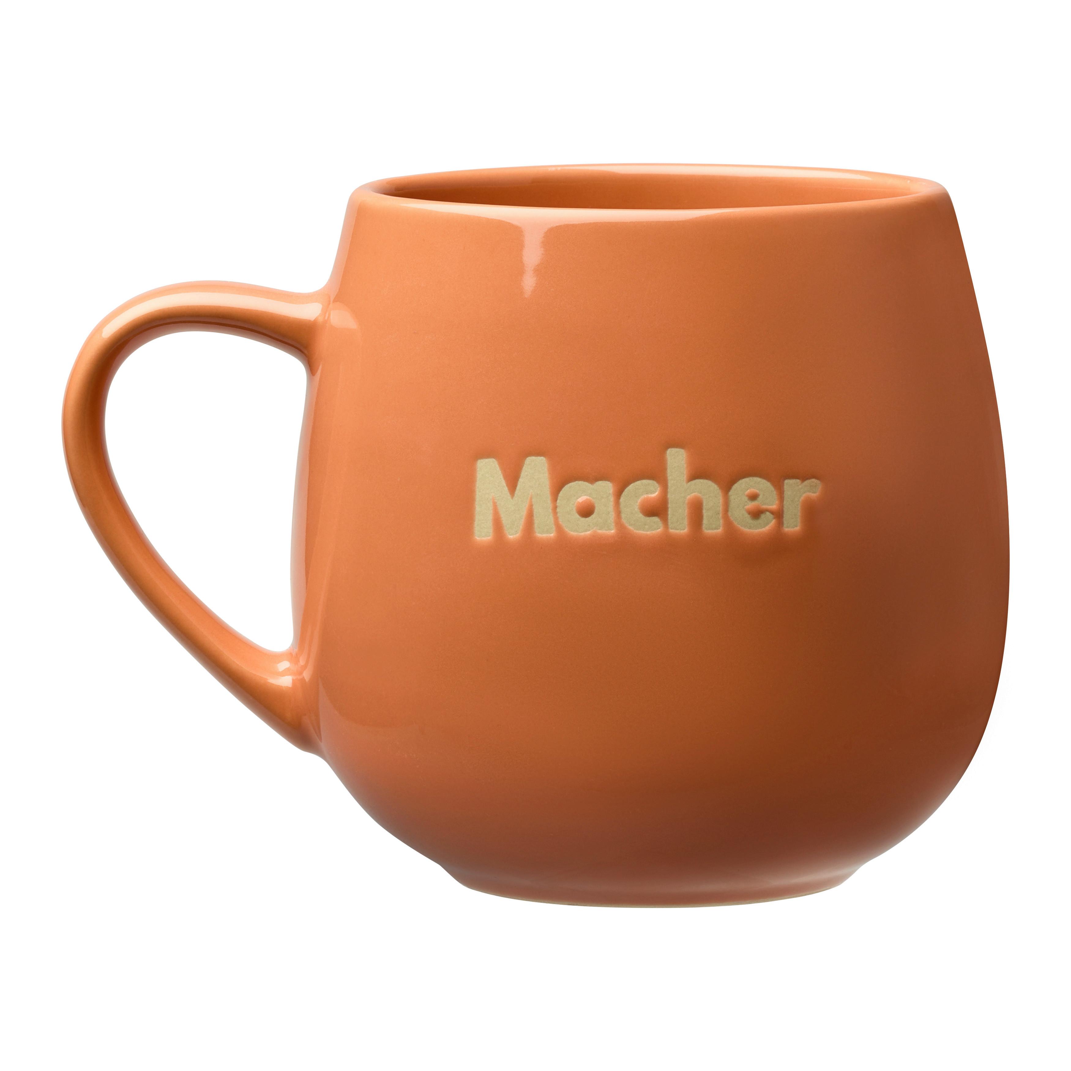 Kaffeebecher Macher Khaki ca. 400ml - Khaki, MODERN, Keramik (7,5/9cm) - Mömax