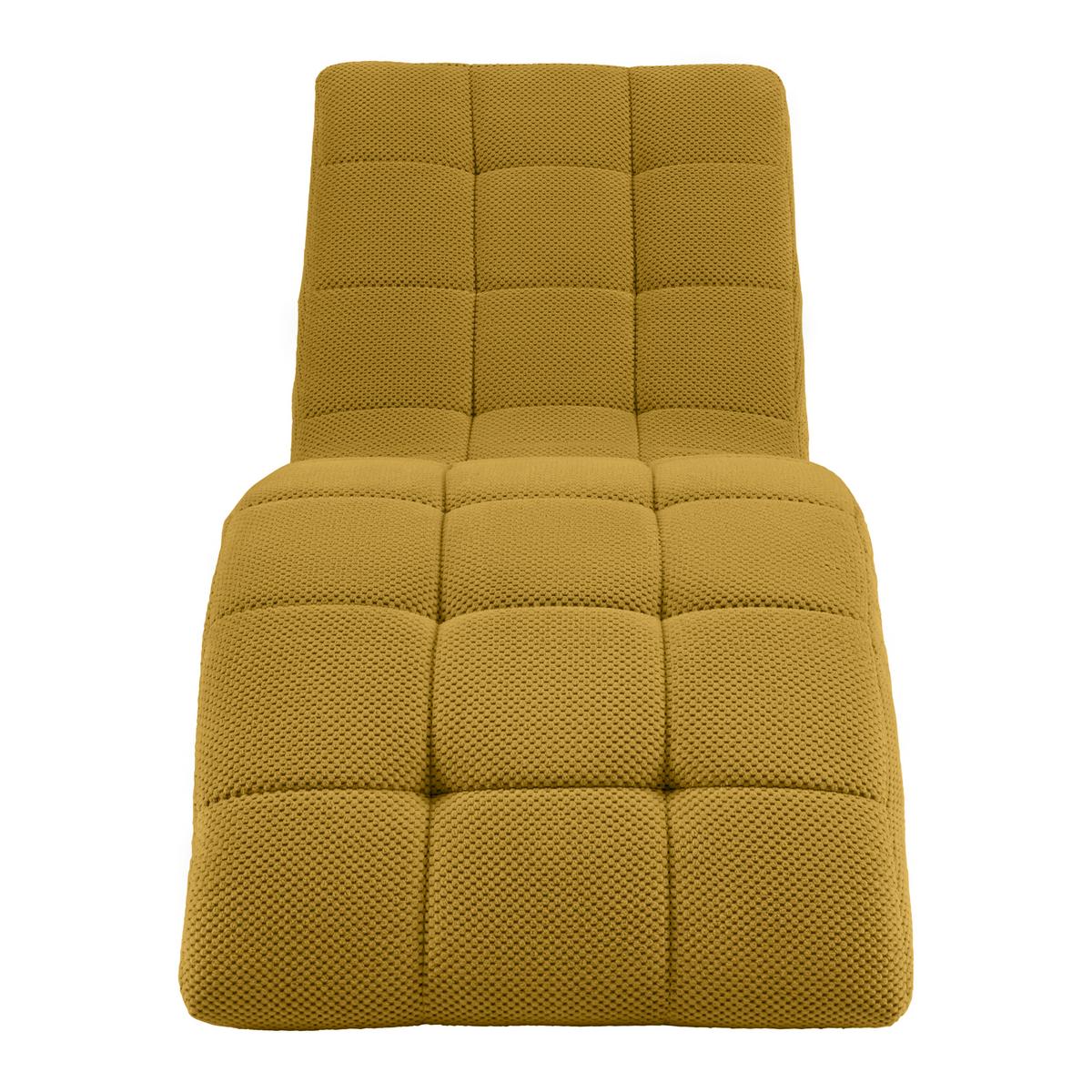 Liege Laguna Currygelb - Currygelb/Schwarz, MODERN, Kunststoff/Textil (68/80/167cm) - Mömax