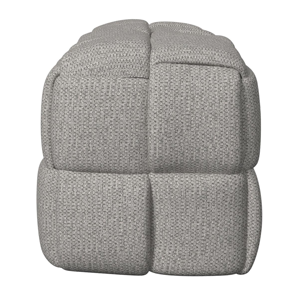 Bettbank Ella Bouclé Grau - Schwarz/Grau, MODERN, Holz/Kunststoff (110/45/45cm) - Bessagi Home