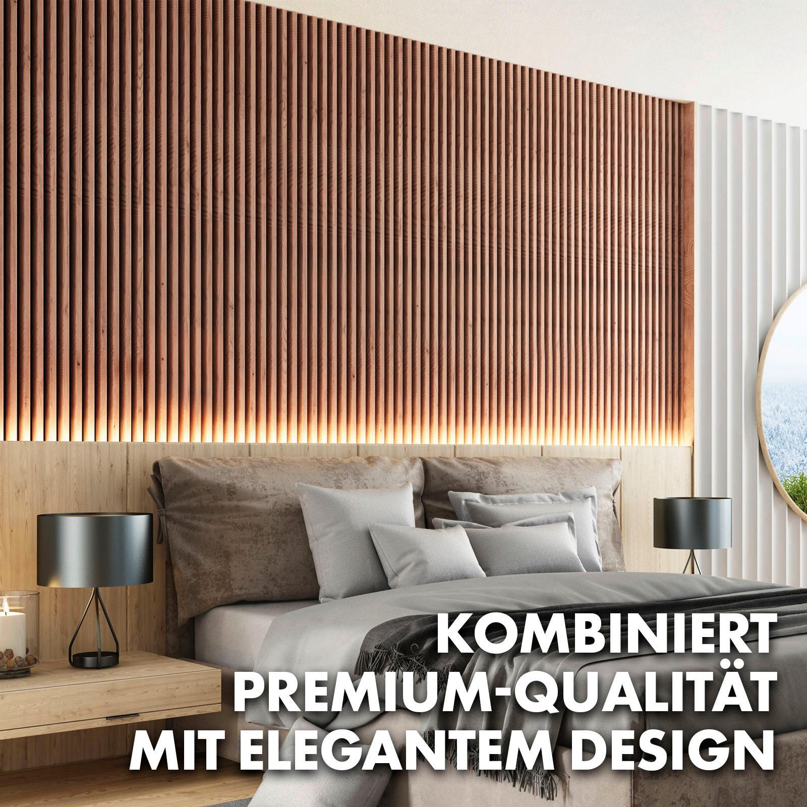 Akustikpaneel Eichefarben - Eichefarben, Basics, Holzwerkstoff (60/60cm)