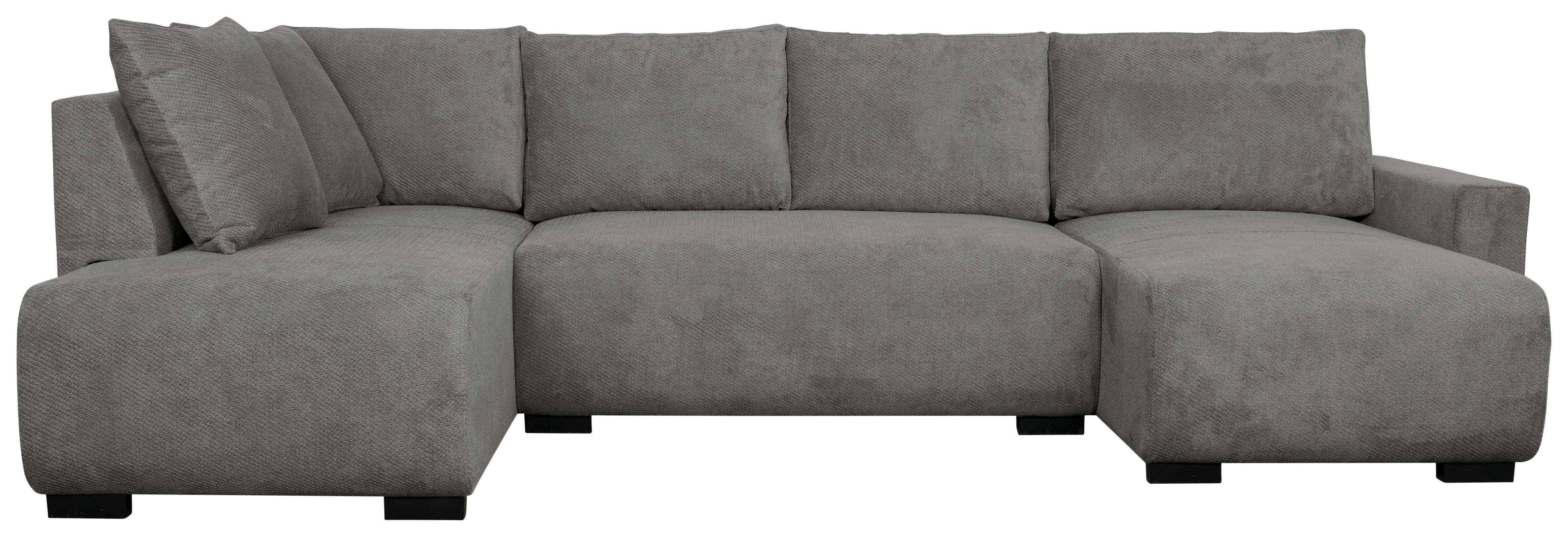 Canapea modulara VERONICE - albastru/gri, Trend, textil (171/313/141cm) - Modern Living