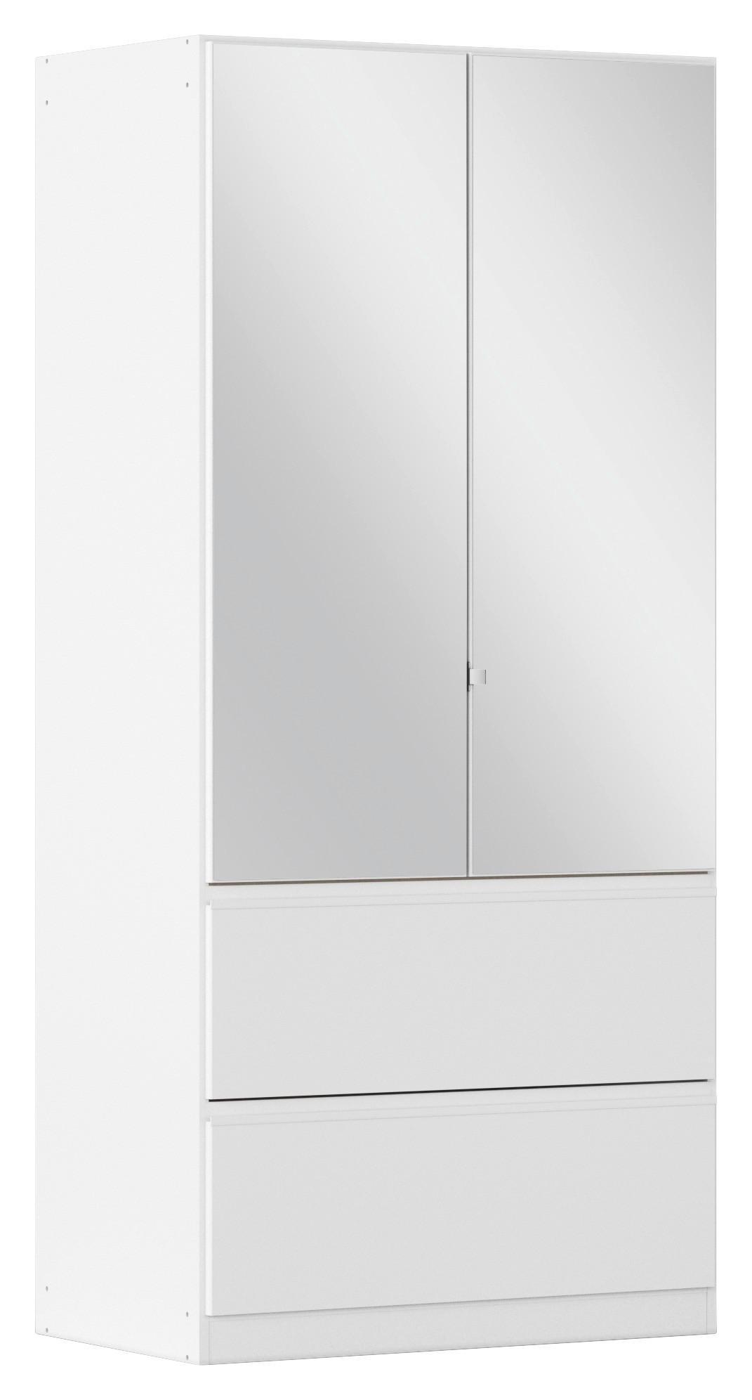 Omara S Klasičnimi Vrati Costa, Bela - bela, Moderno, leseni material (91/197/54cm) - Rauch Möbel