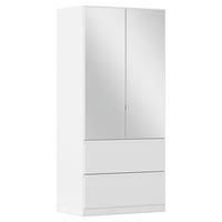Omara S Klasičnimi Vrati Costa, Bela - bela, Moderno, leseni material (91/197/54cm) - Rauch Möbel