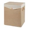 TVÄTTKORG DENISE - beige, Romantik / Lanthus, textil/plast (42/49/33cm) - Mömax