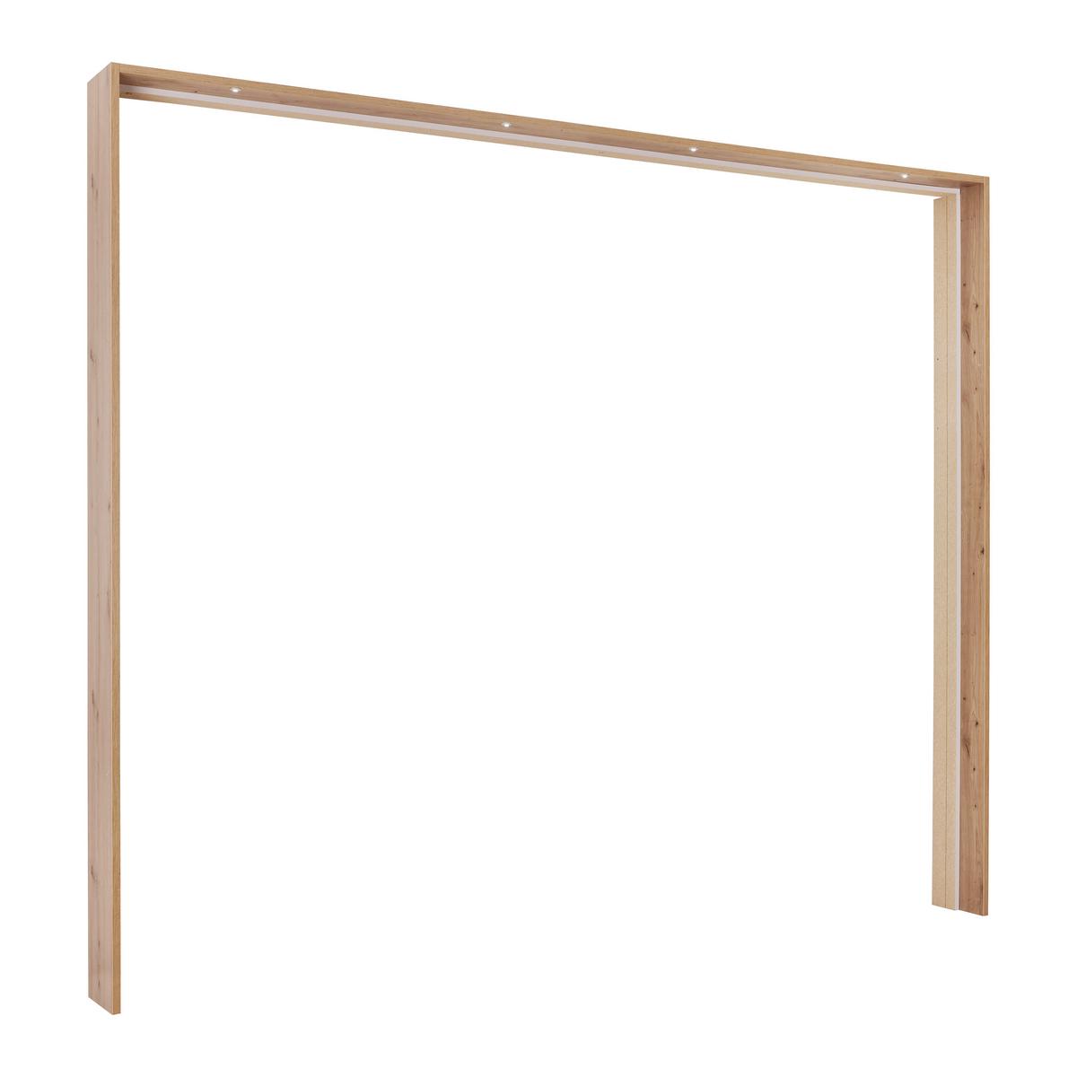 Passepartout Quadra in Eiche Artisan - Eiche Artisan, Konventionell, Holzwerkstoff (278/233/64cm) - Mömax