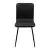 STOL ELIF - mörkgrå/svart, Modern, metall/trä (43/86/55cm) - Bessagi Home