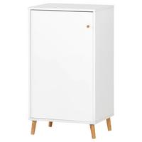 Aktenschrank Serie 500 Weiß ca. 50,95x92,6x41cm - Blau/Weiß, MODERN, Holzwerkstoff (50,95/92,6/41cm) - MID.YOU