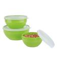 Set Posod Za Shranjevanje Randy - bela/zelena, umetna masa - Mömax modern living Set Posod Za Shranjevanje Randy - bela/zelena, umetna masa - Mömax modern living