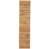 ARMOIRE HAUTE FLORIDA -EXKLUSIV- - couleur chromée/couleur chêne, MODERN (40/180/35cm) - Premium Living