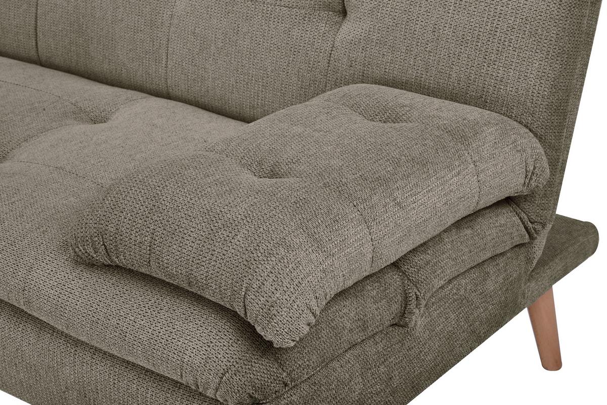 Zofa Armano, Posteljna Funkcija, Rjava - naravne barve/rjava, Basics, tekstil/les (190/83/87cm) - P & B