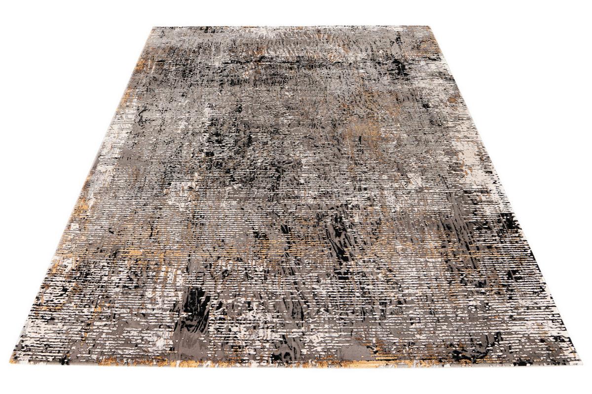 Webteppich My Jewel Of Obsession - Grau, Konventionell, Textil (140/200cm)
