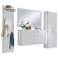 PRZEDPOKÓJ VENTINA - biały, Design, materiał drewnopochodny/szkło (245/200/31cm)